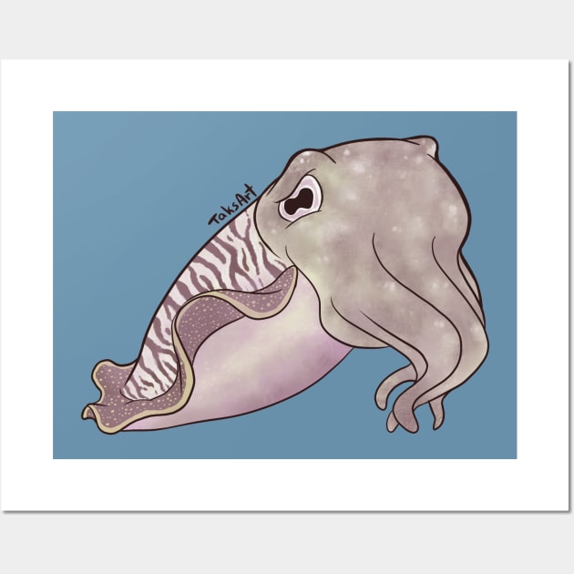 Cuttlefish Wall Art by TaksArt